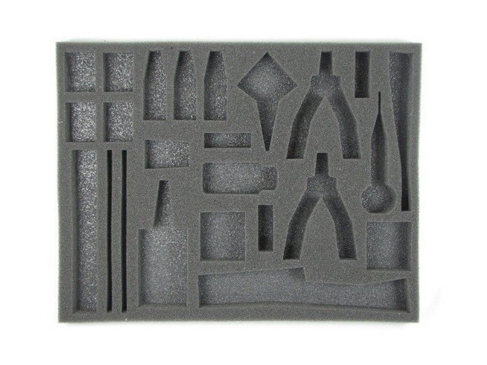 Battle Foam Hobby Tool Kit Foam Tray (BF-1, 15.5" x 12" x 1")