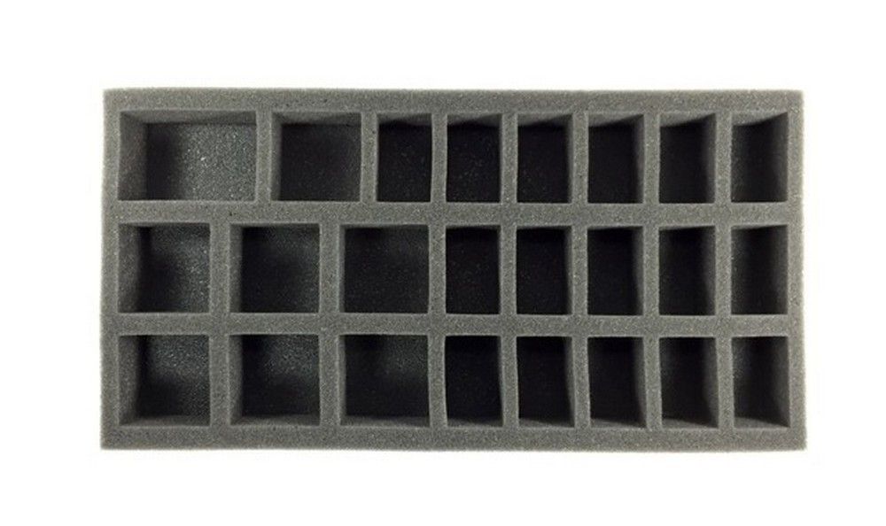 Battle Foam 32mm 36 Medium 6 Large Troop Foam Tray (BFM) 15.5W x 8L x 1.5H