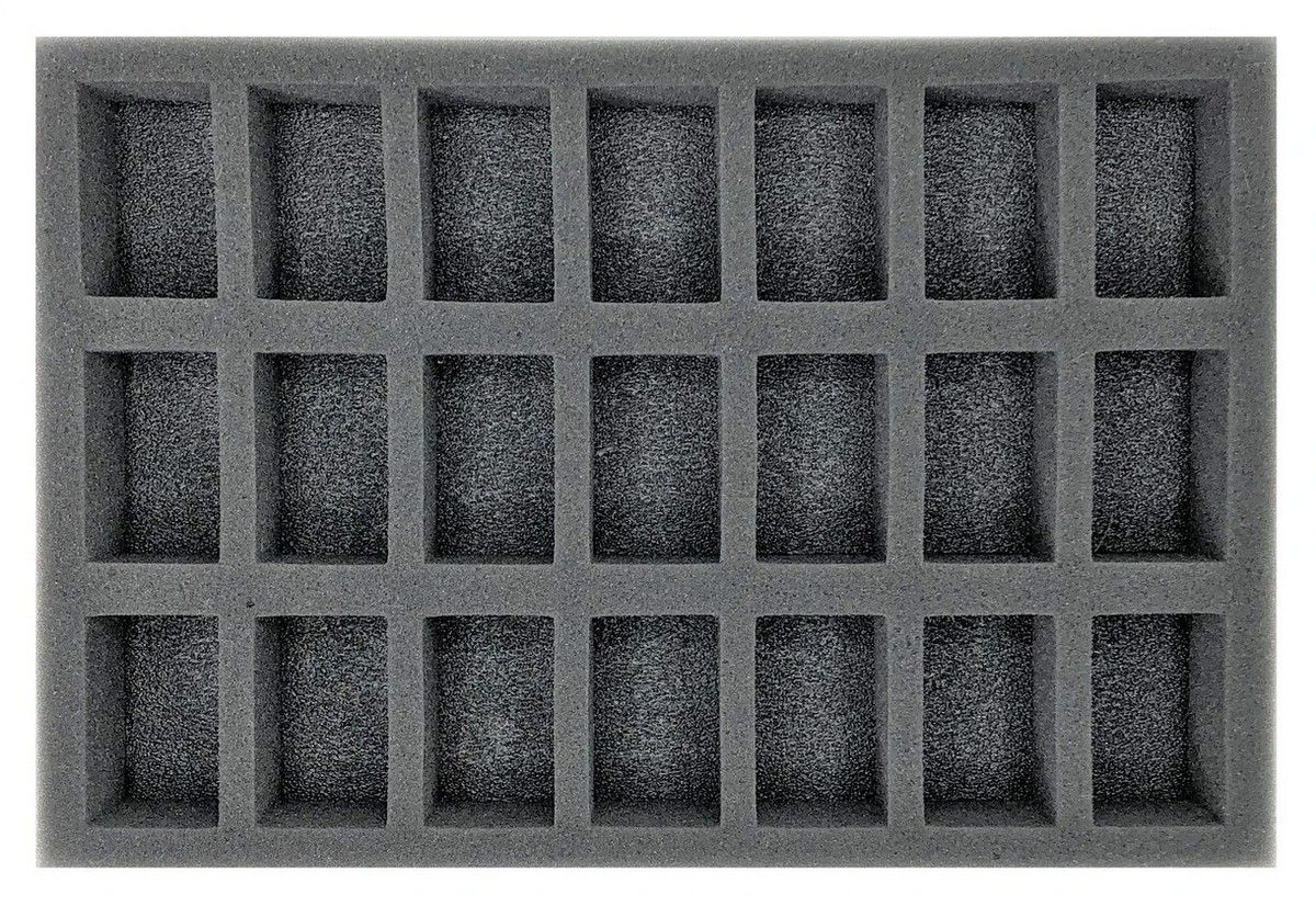 Battle Foam 21 Assault Marine Foam Tray (BFS) - 1 Inch (Space Marine)