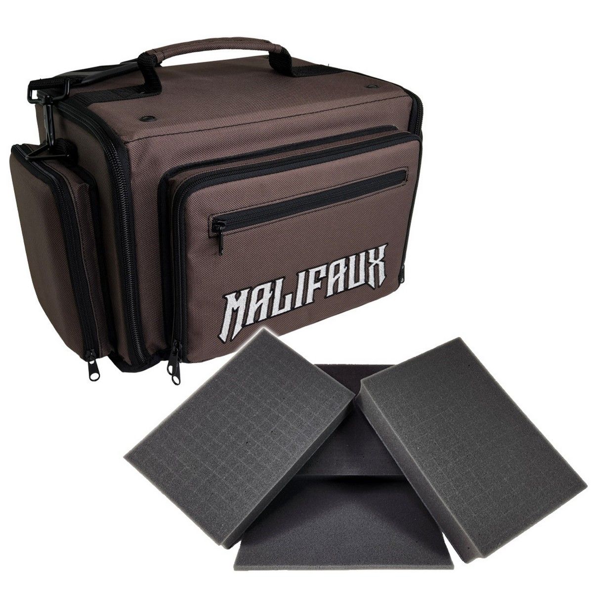 Battle Foam Malifaux Bag 3.0 Pluck Foam Load Out (Brown)