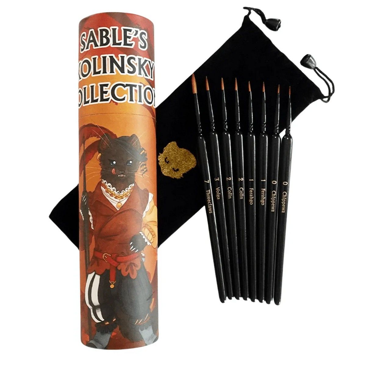 Chronicle RPG Kolinsky Sable Collection Brush Set