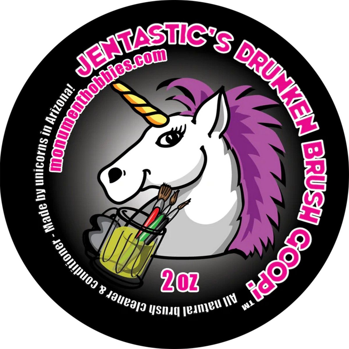 Monument Hobbies Jentastic's Drunken Brush Goop 2oz