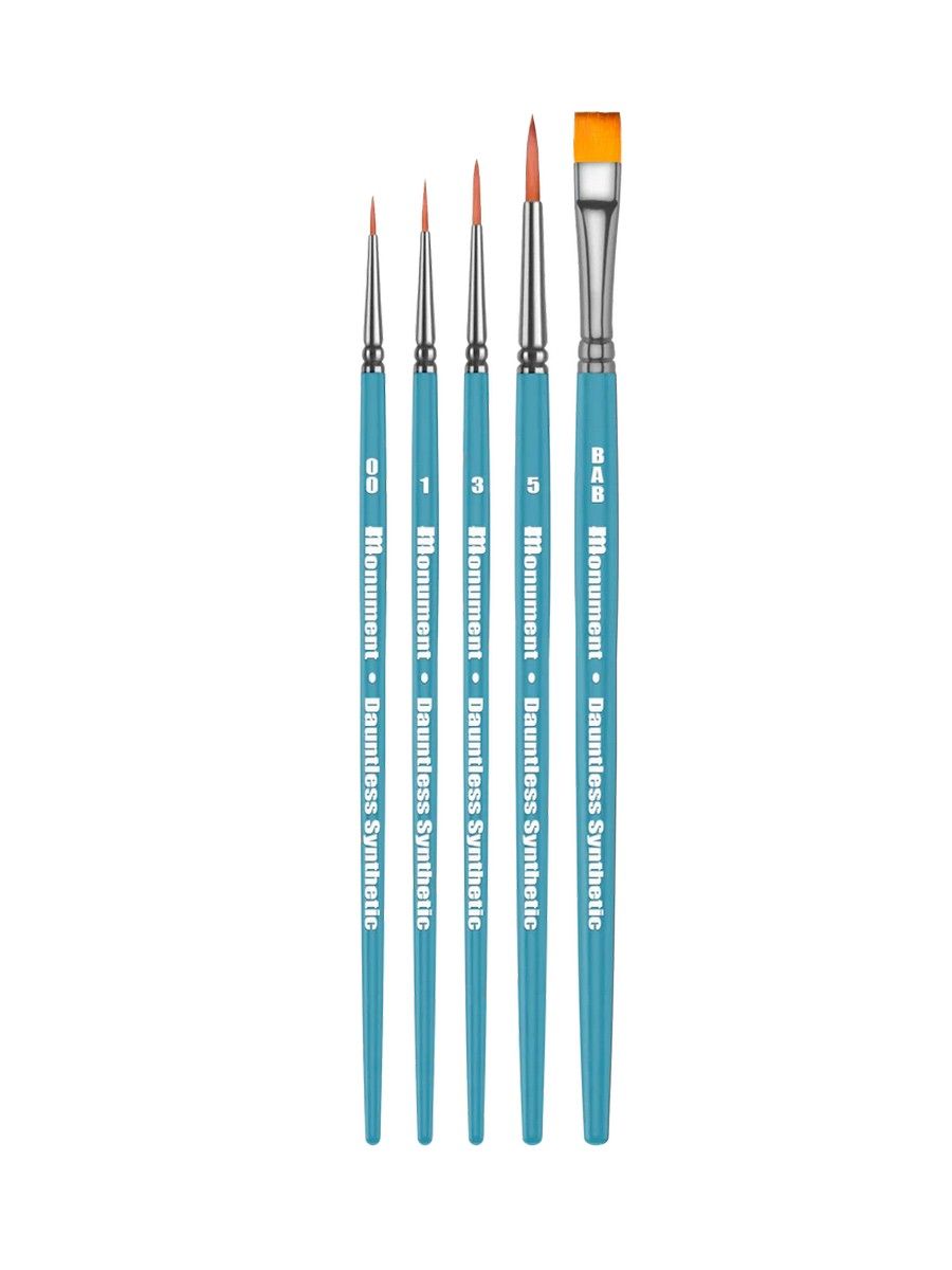 Monument Hobbies Dauntless Synthetic Brush Set
