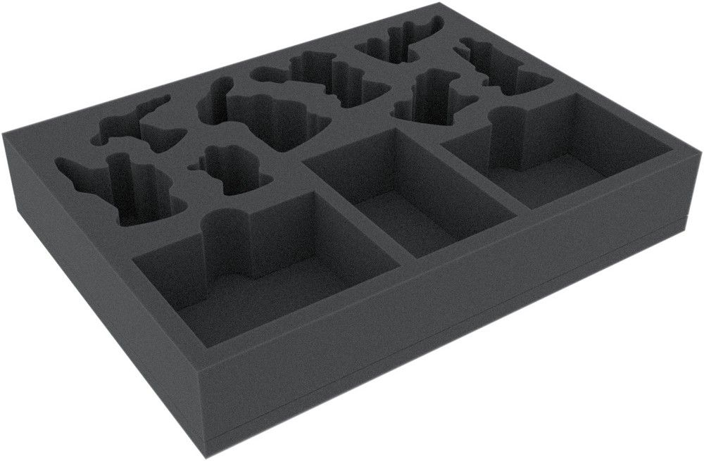 Feldherr Foam Tray for Warhammer Underworlds: Direchasm (Core Game Box)