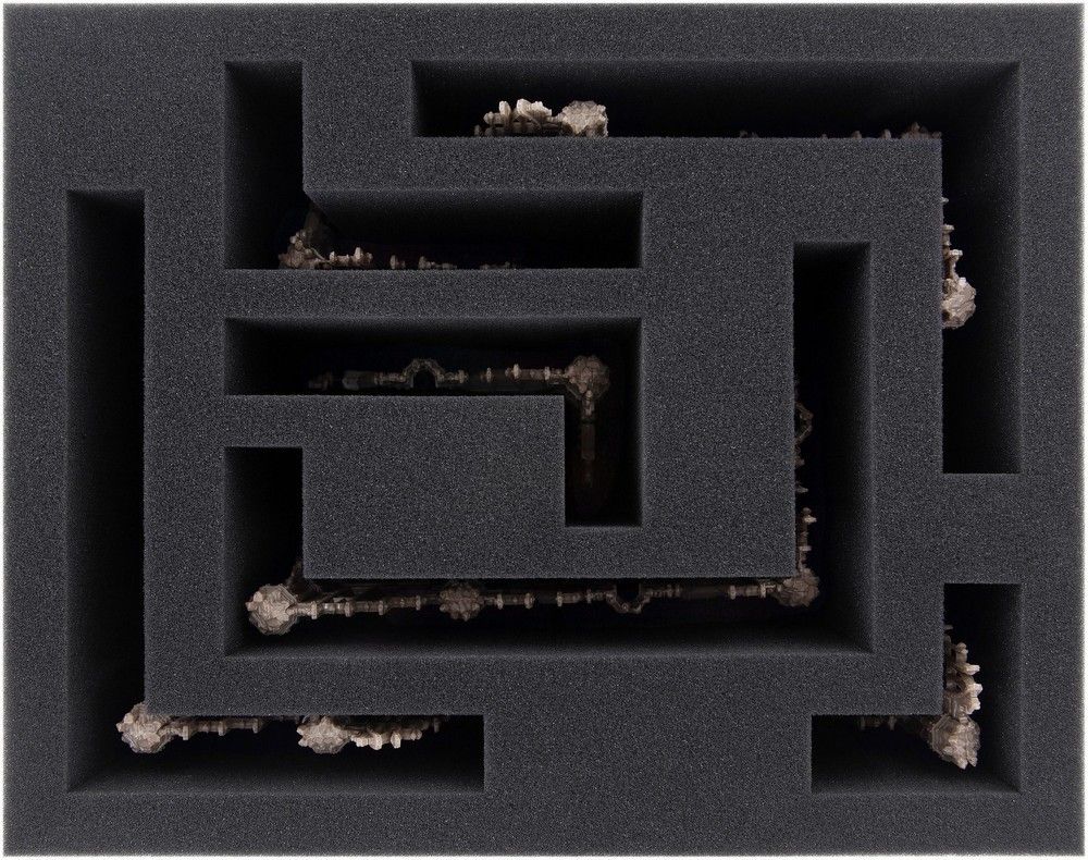 Feldherr Foam Tray for Kill Team: Sector Imperialis Ruins (6 Pieces)