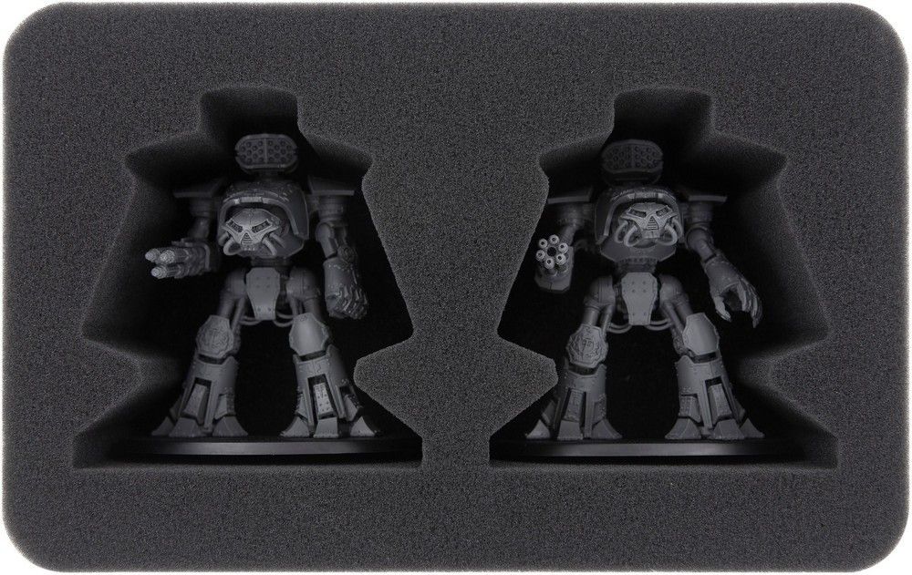 Feldherr Foam Tray for 2 Reaver Battle Titans