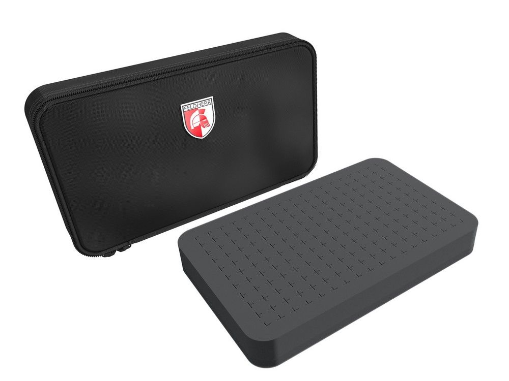 Feldherr MINI MINUS Case with Half-size Raster Foam Insert