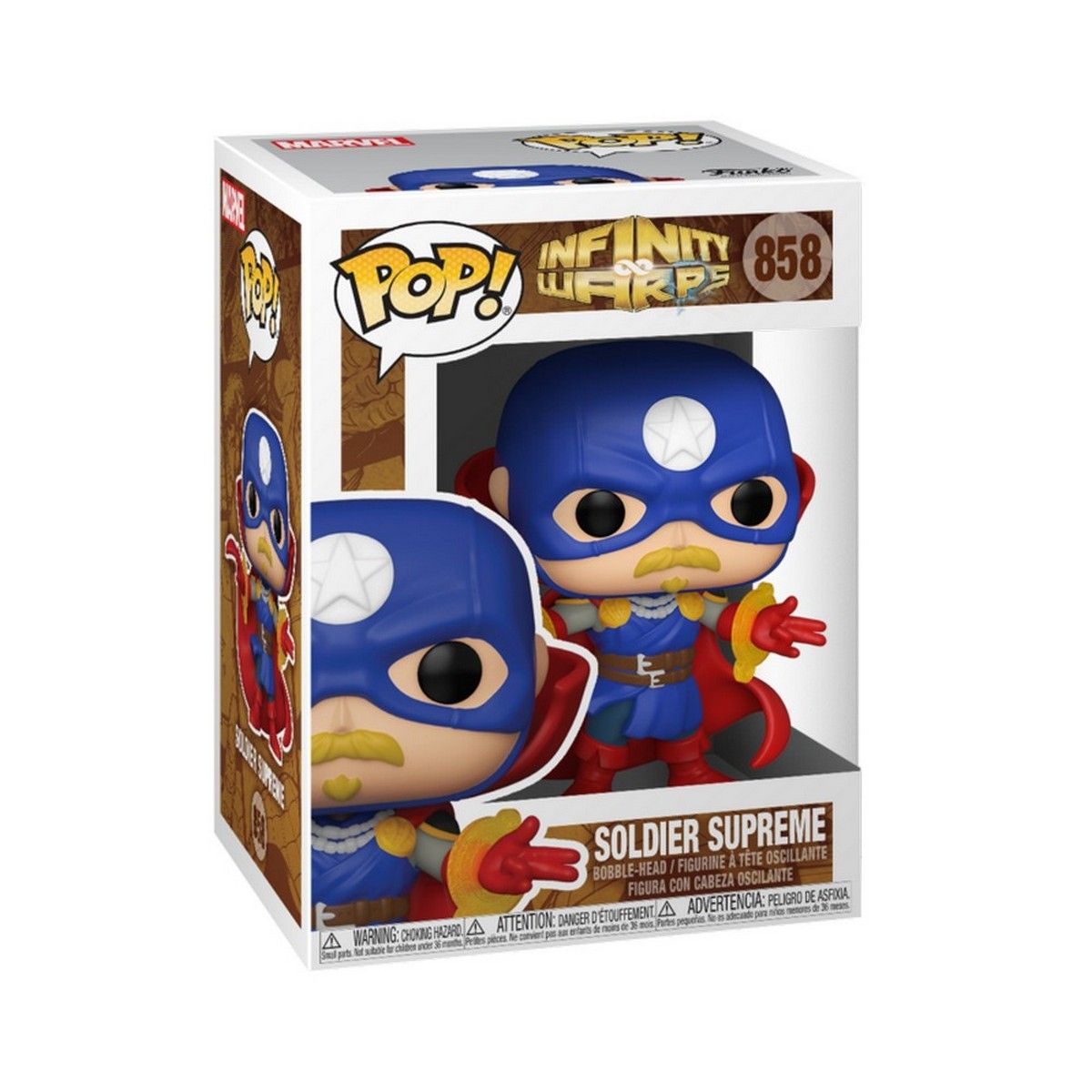 Soldier Supreme - Infinity Warps - Funko POP! Marvel Vinyl (858)