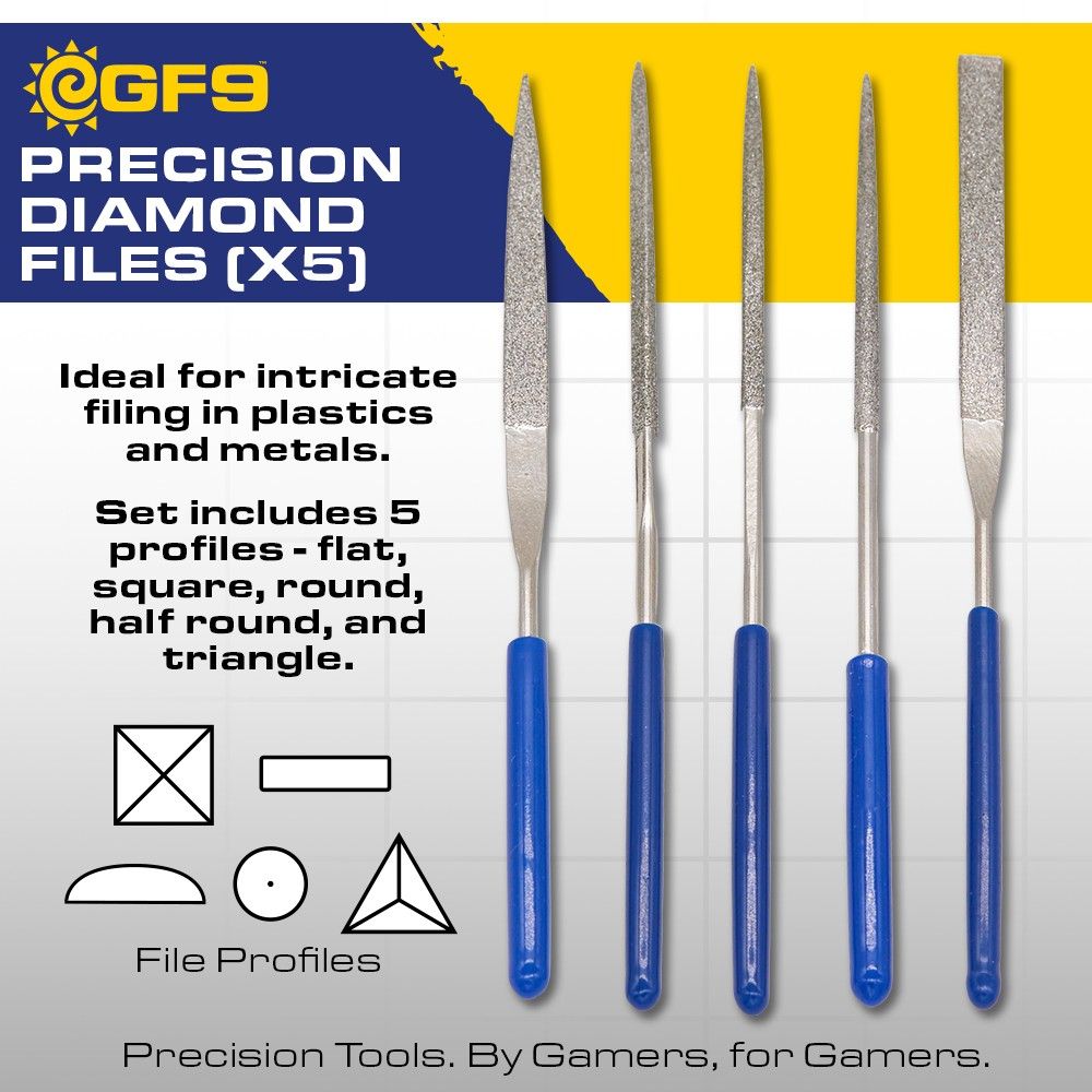 Gale Force Nine Precision Diamond Files (5)