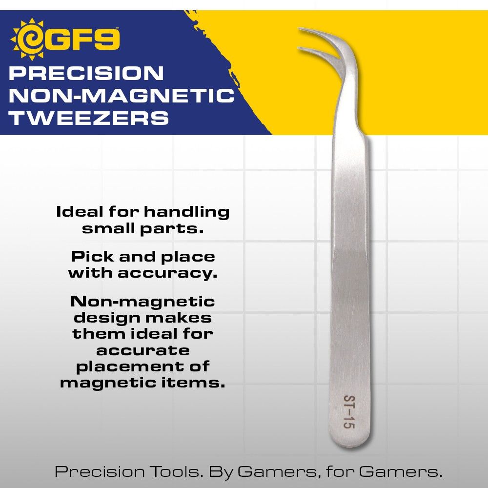 Gale Force Nine Precision Non-magnetic Tweezers