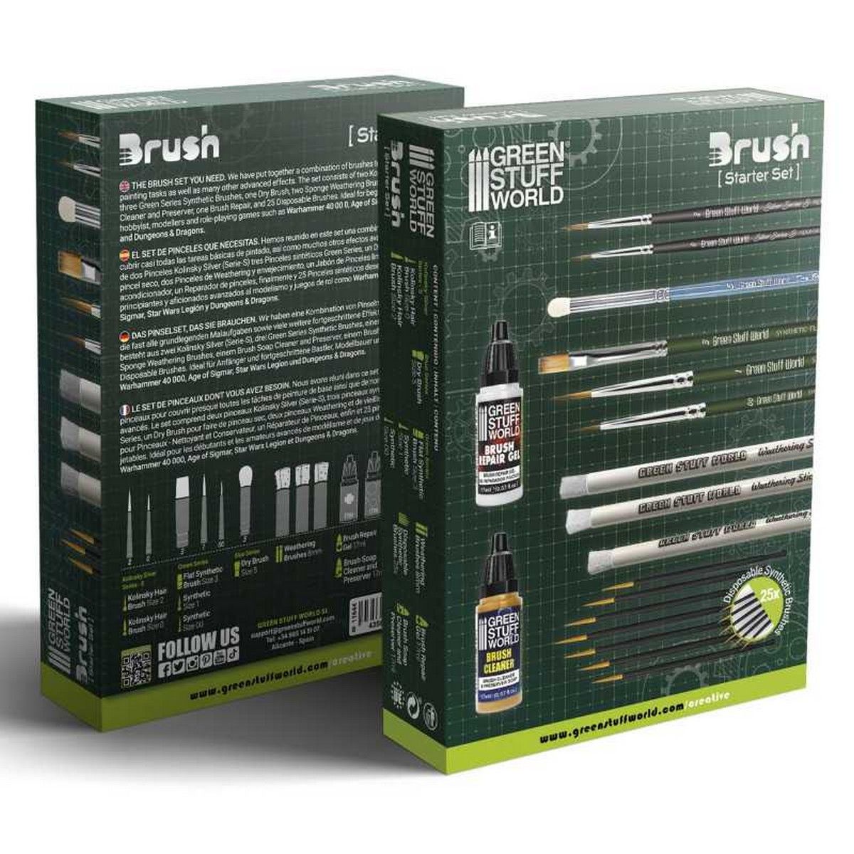 Green Stuff World Starter Brush Set