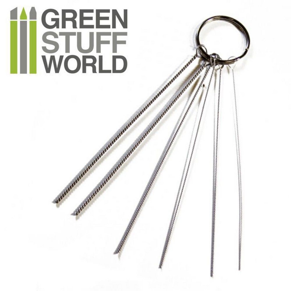 Green Stuff World Airbrush Nozzle Cleaning Wires