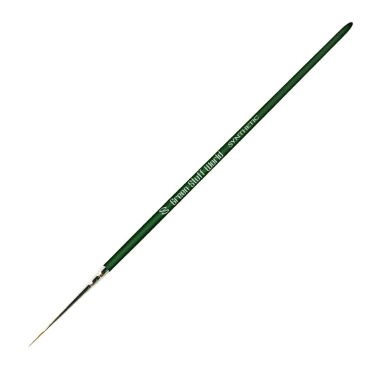 Green Stuff World Green Series Synthetic Brush - Size 00