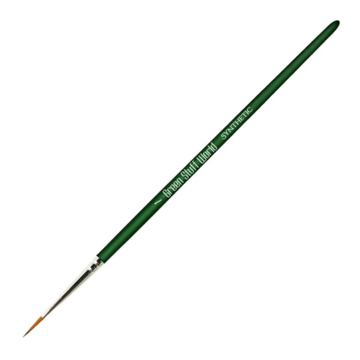Green Stuff World Green Series Synthetic Brush - Size 1