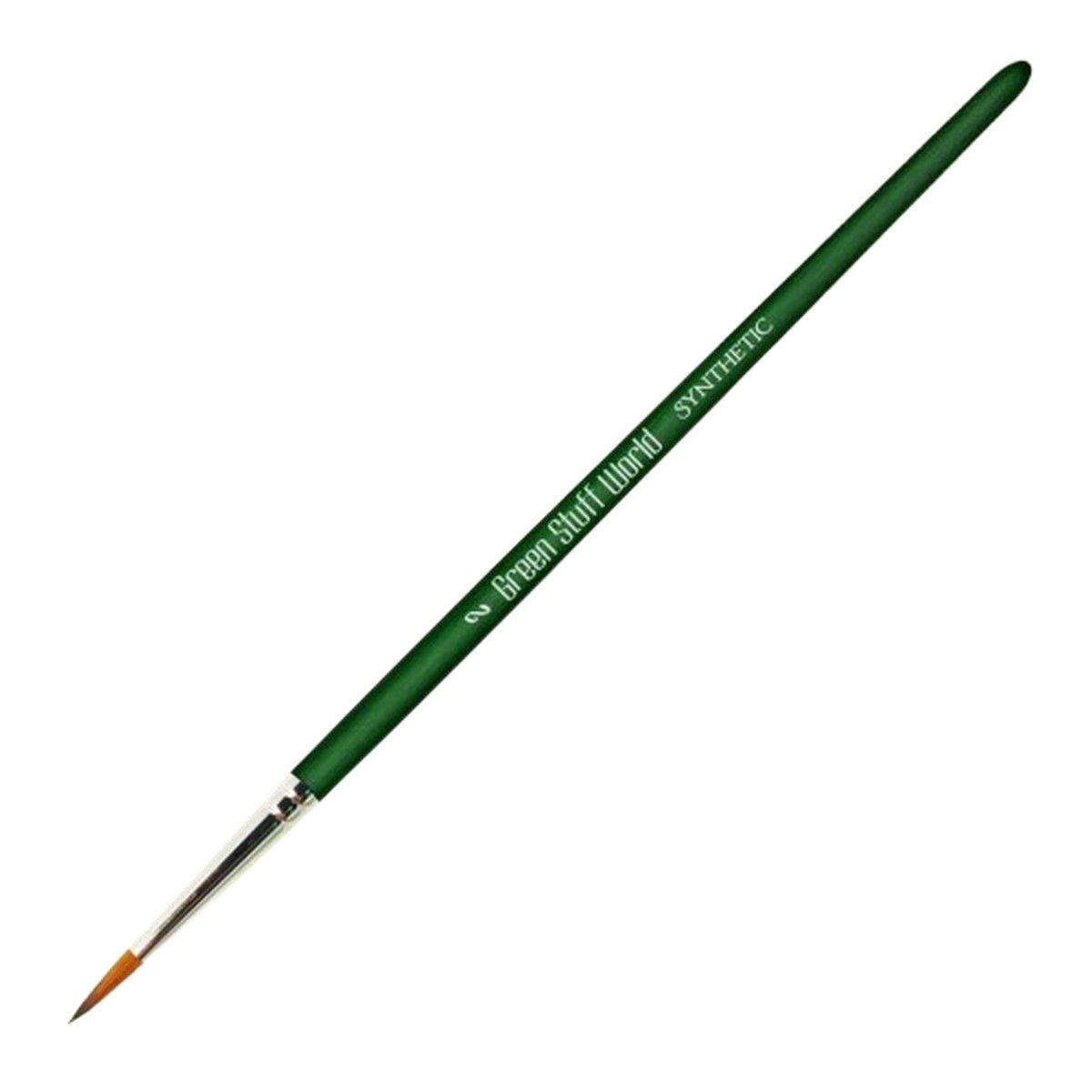 Green Stuff World Green Series Synthetic Brush - Size 2