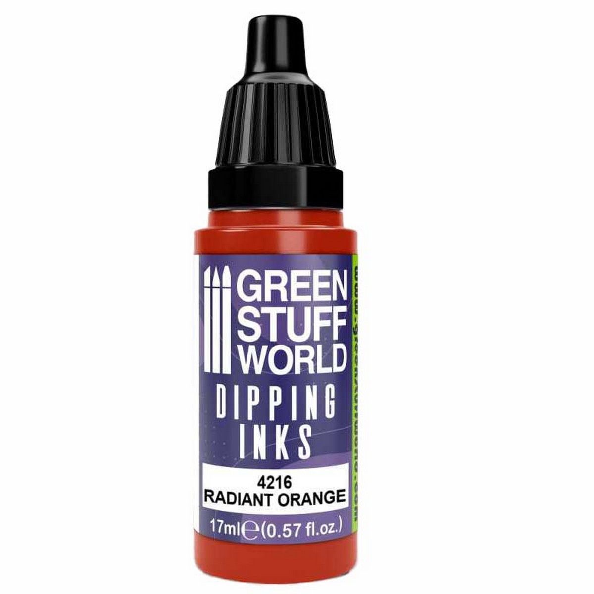 Green Stuff World Radiant Orange Dip paint pot