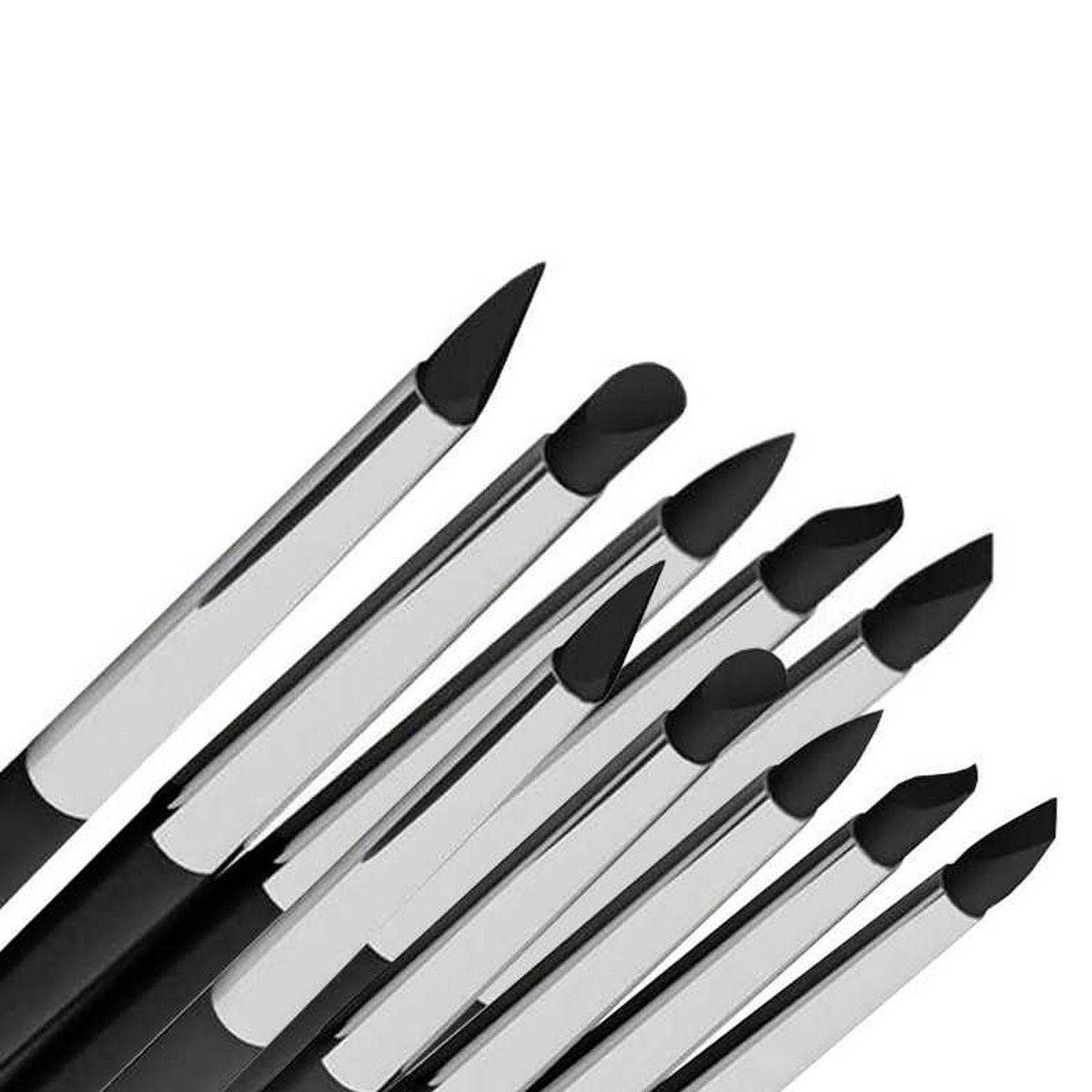 Green Stuff World Colour Shapers Brushes Combo 0 and 2 - Black Firm