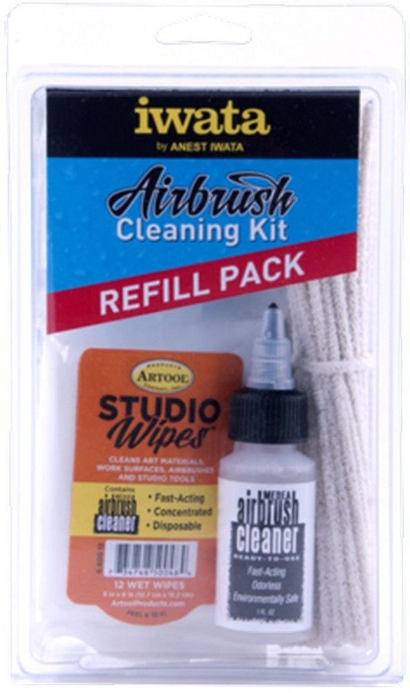 Iwata Iwata Airbrush Cleaning Kit Refill Pack