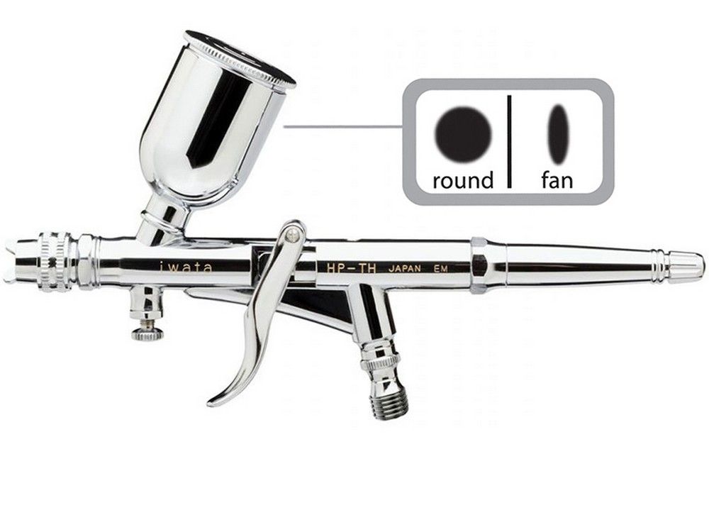 Iwata HP-TH Airbrush with Fan Nozzle