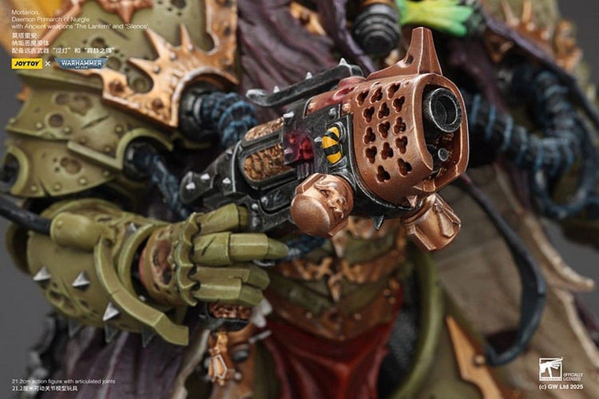 Mortarion with Ancient Weapons the Lantern and Silence: JoyToy