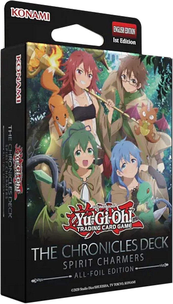 Yu-Gi-Oh! The Chronicles Deck Spirit Charmers All-Foil DE Yu-Gi-Oh! The Chronicles Deck Spirit Charmers All-Foil DE