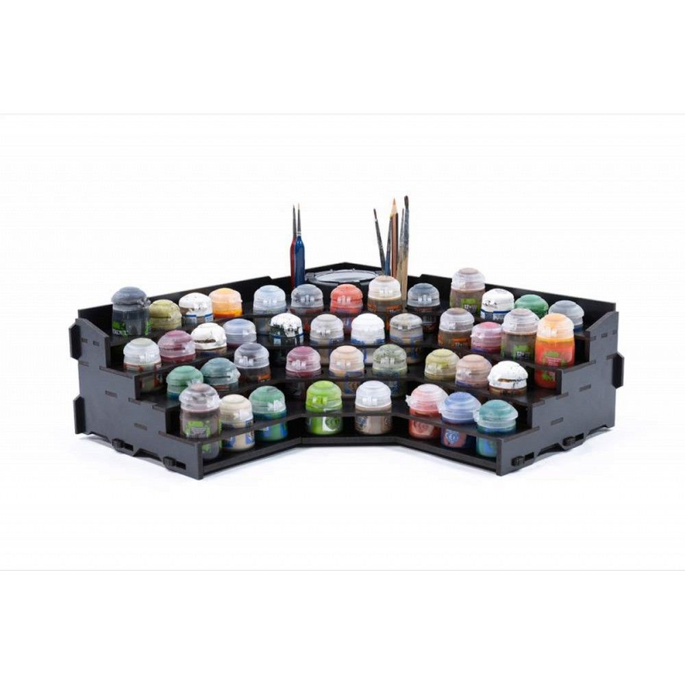 Kraken Black Rack Corner Colour Shelf Top (Citadel)