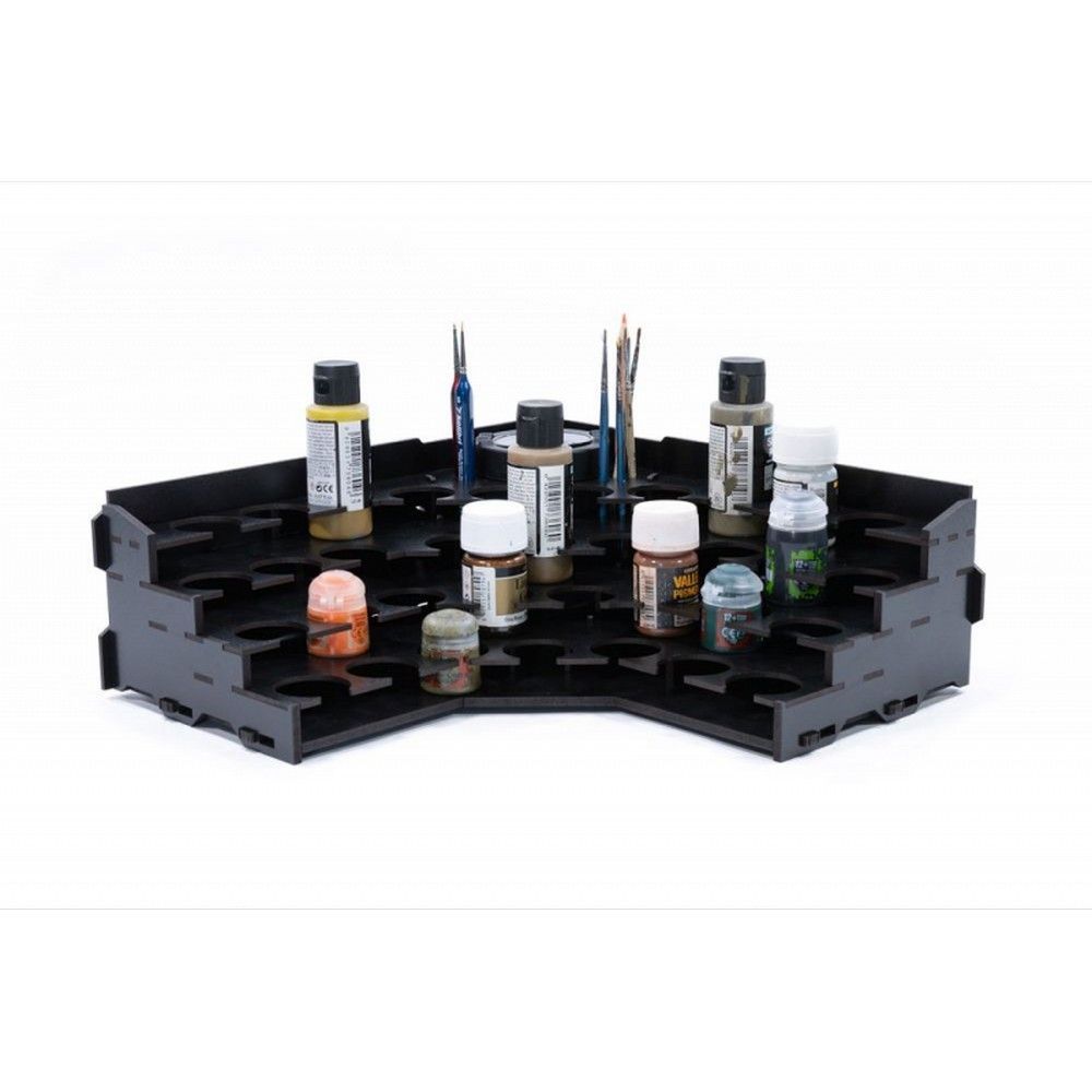 Kraken Black Rack Corner Colour Shelf Top (Pigment)