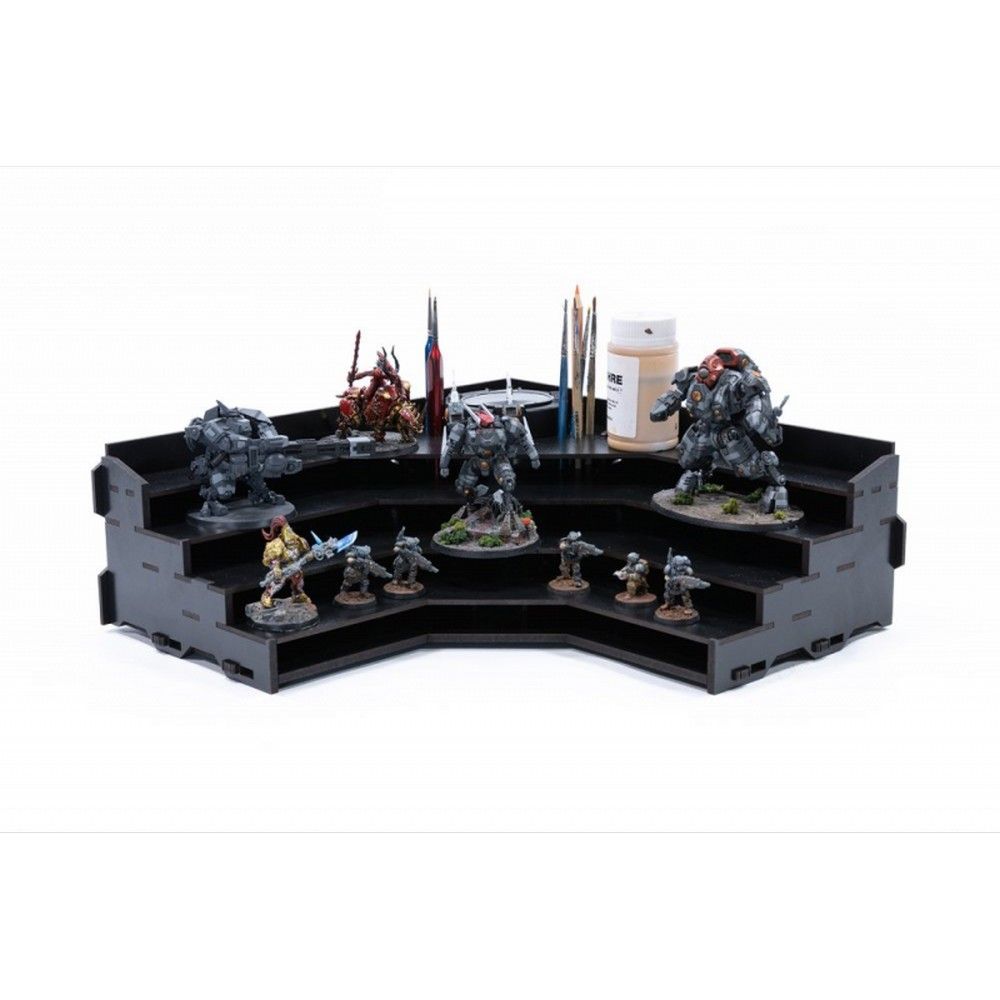 Kraken Black Rack Corner Colour Shelf Top (Tribune)
