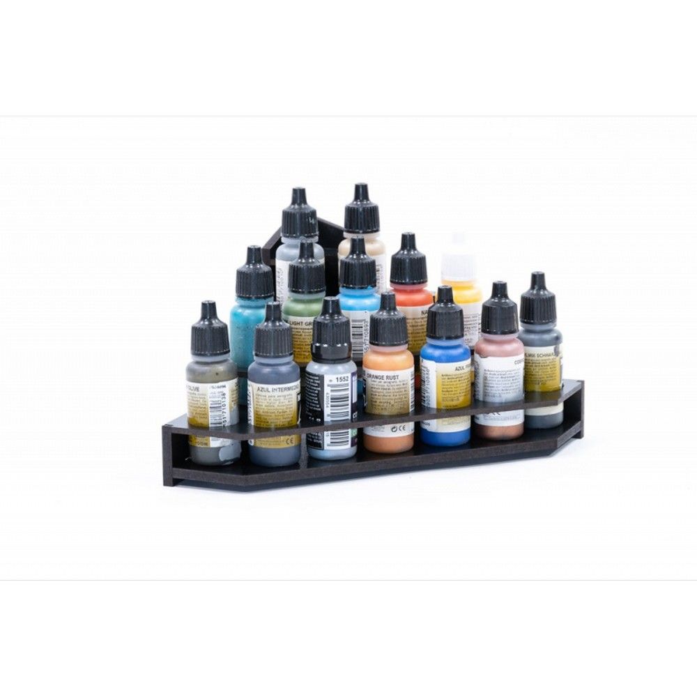 Kraken Black Rack End Piece Colour Shelf (Dropper)