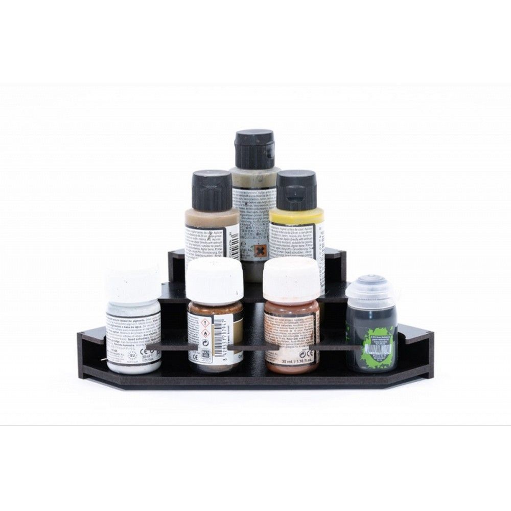 Kraken Black Rack End Piece Colour Shelf (Pigment)