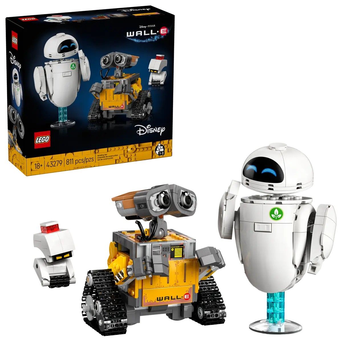 WALL-E and EVE LEGO Disney 43279 | Wayland Games