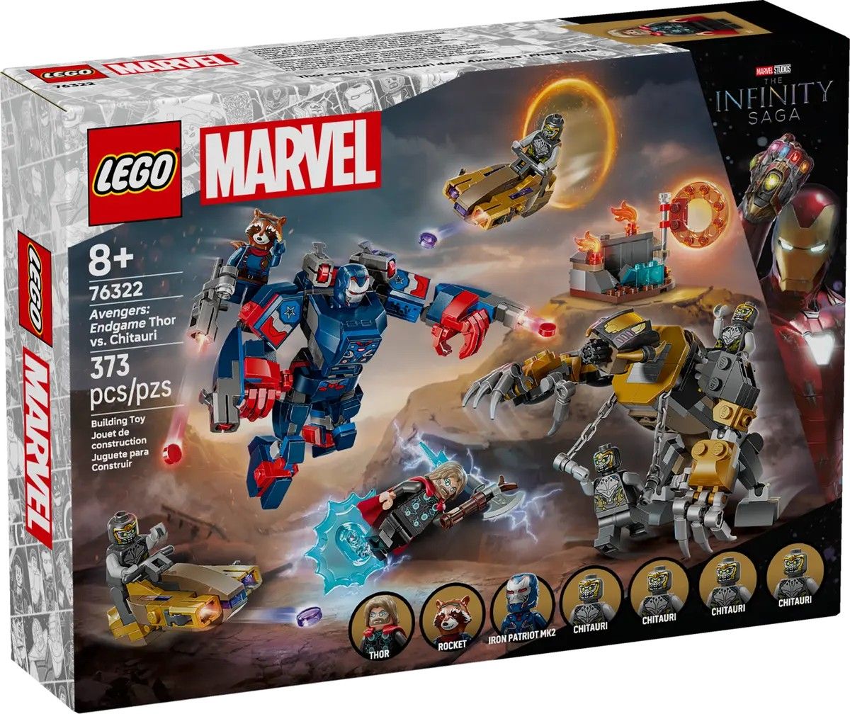 Avengers: Endgame Thor vs. Chitauri LEGO Marvel 76322 | Wayland Games