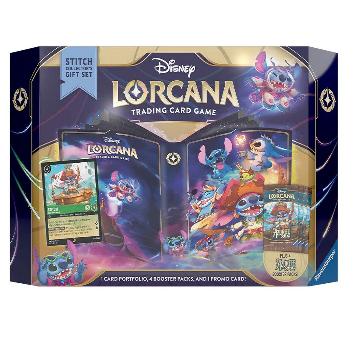 英語版 Stitch Collector's Gift Set Lorcana Disney Lorcana: Azurite Sea - Stitch Collector's Gift Set