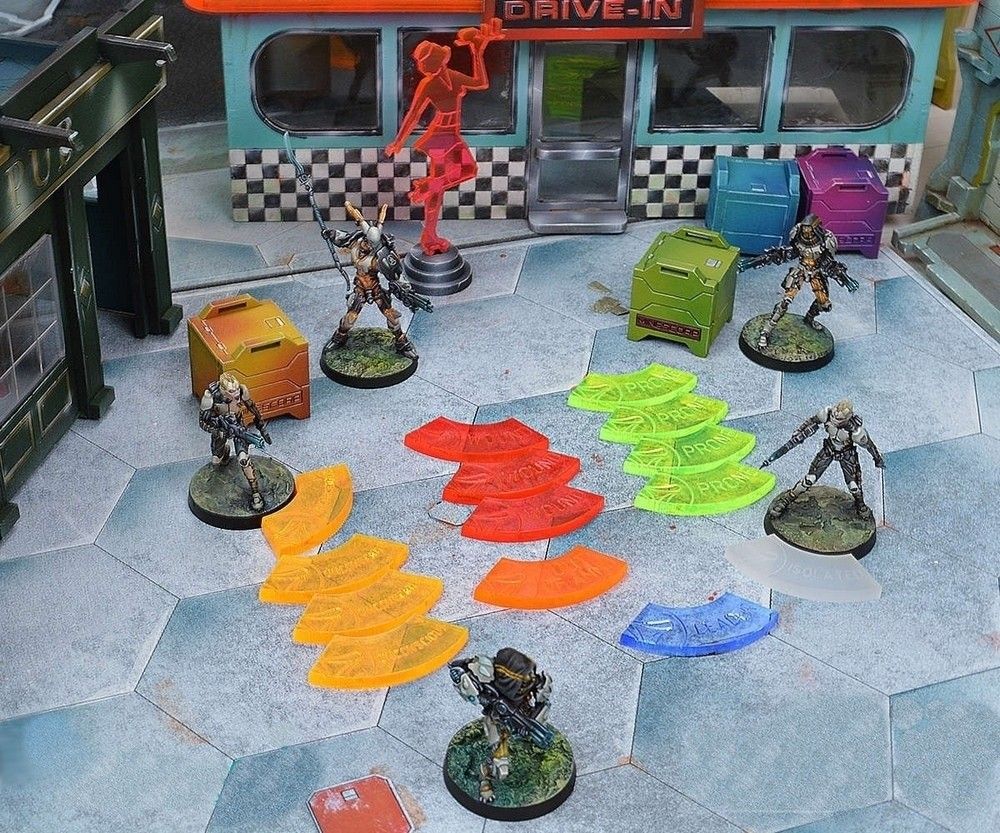 Infinity - Status Tokens Yu Jing (English) Custom Meeple INF00031ST-EN ...