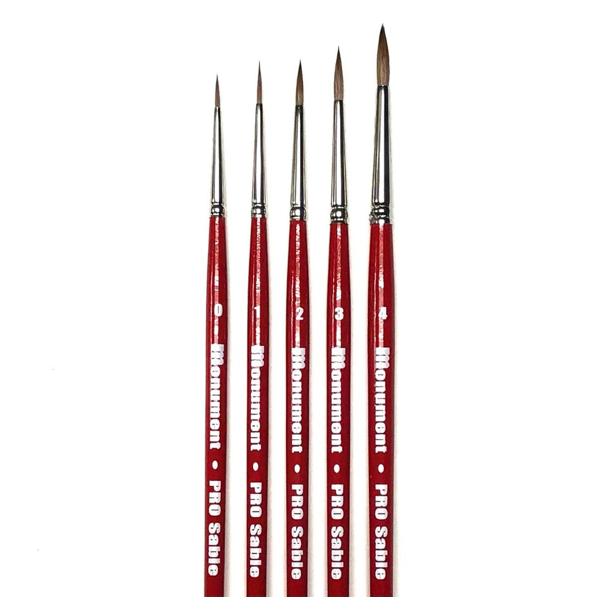 Monument Hobbies PRO Sable Set (5 Brushes)