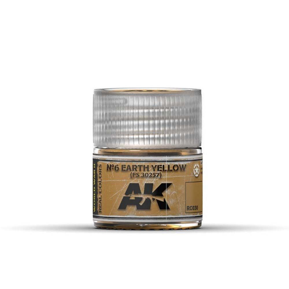 AK Real Colors Nº6 Earth Yellow Fs 30257 paint pot