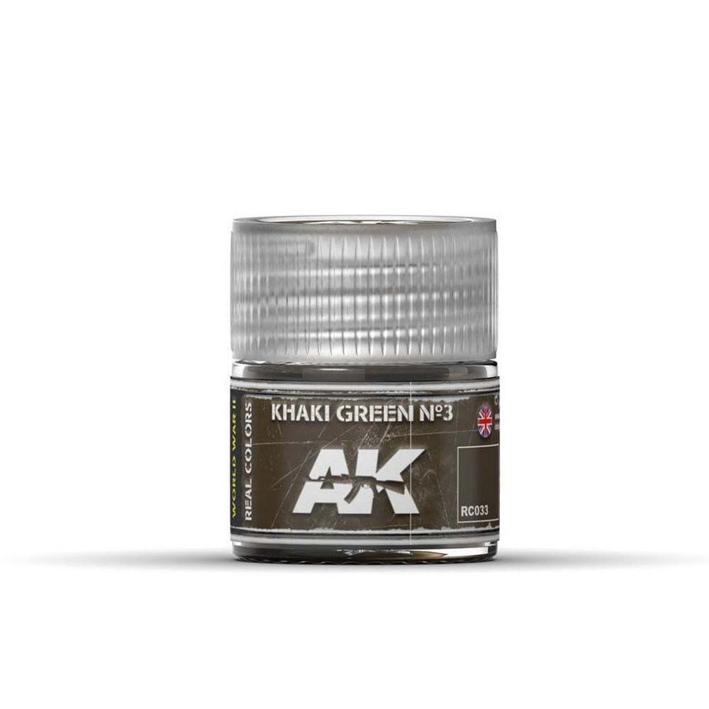 AK Real Colors Khaki Green Nº3 paint pot