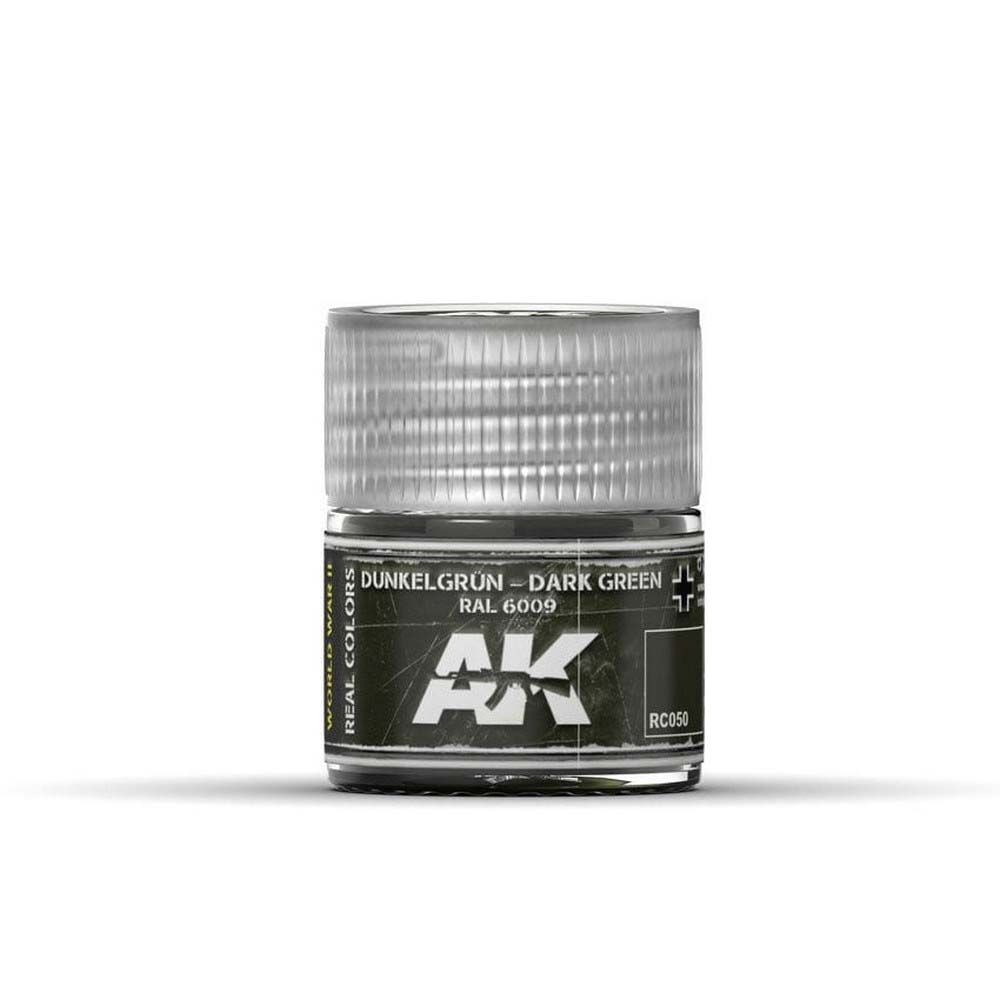 AK Real Colors Dunkelgrün – Dark Green RAL 6009 paint pot