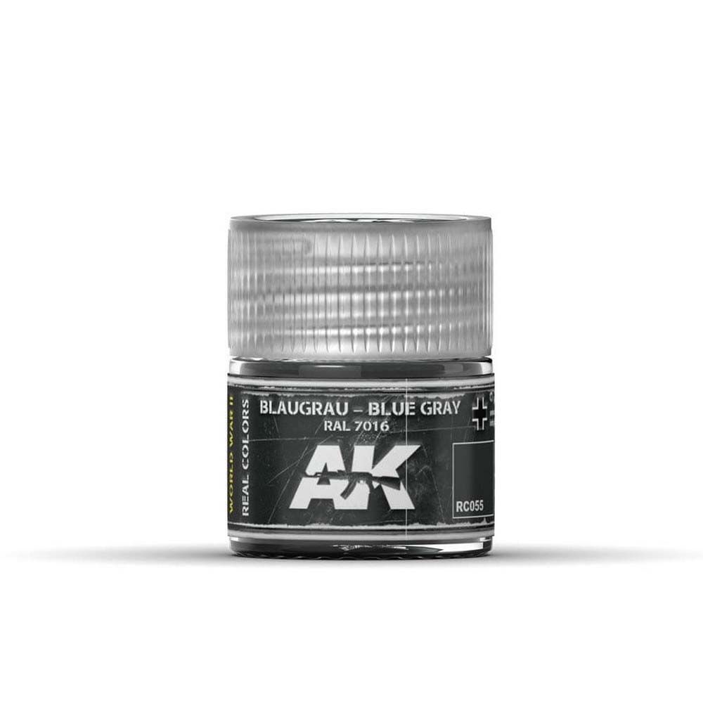 AK Real Colors Blaugrau – Blue Gray RAL 7016 paint pot