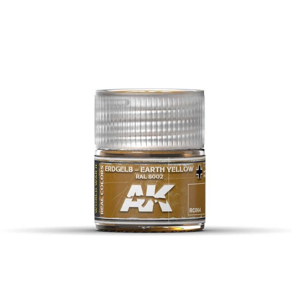 AK Real Colors Erdgelb – Earth Yellow RAL 8002 paint pot