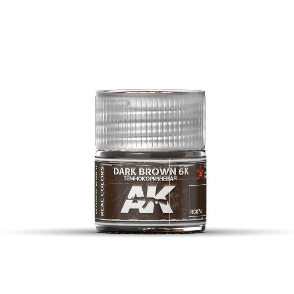 AK Real Colors Dark Brown 6k paint pot