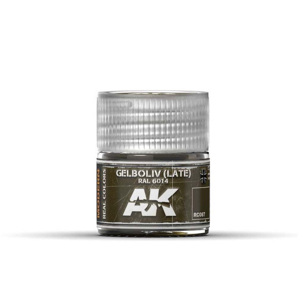 AK Real Colors Gelboliv (late) RAL 6014 paint pot
