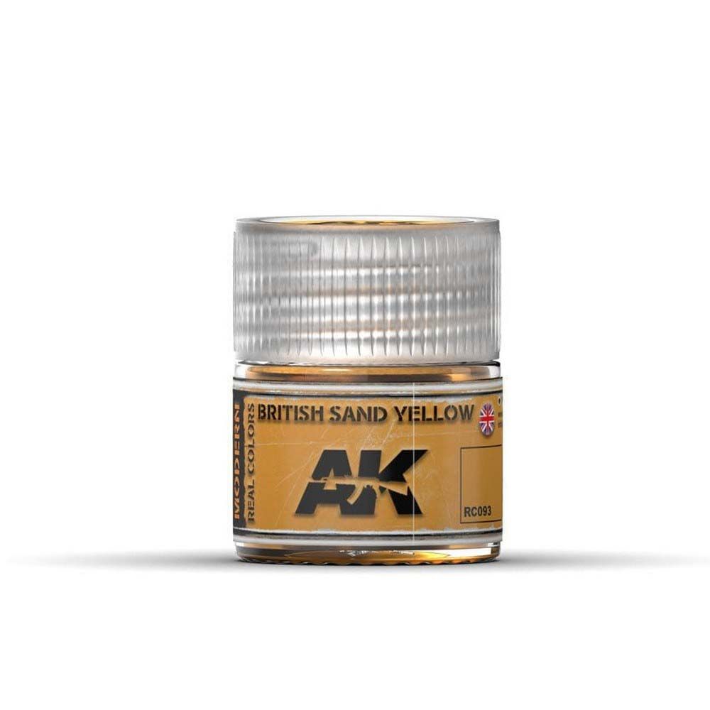 AK Real Colors British Sand Yellow paint pot
