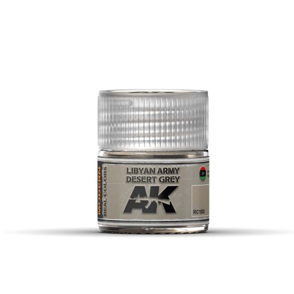 AK Real Colors Libyan Army Desert Grey paint pot