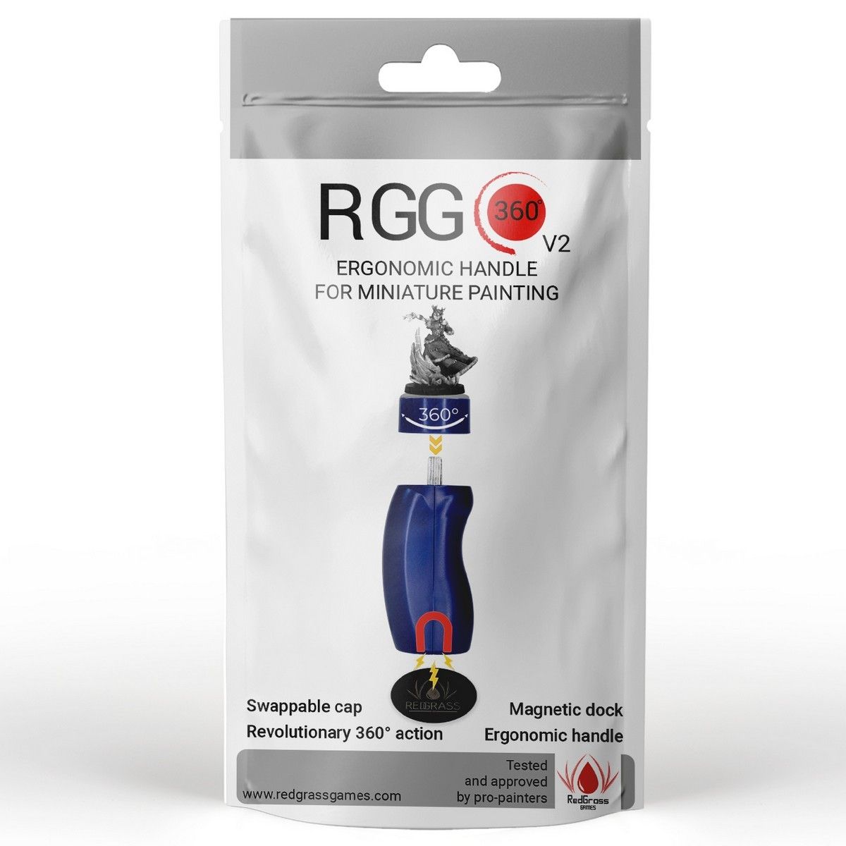 Redgrass Games RGG360 Miniature Holder V2 (2022 Edition)