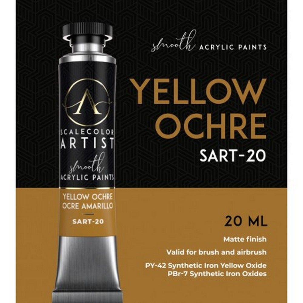 Scale75 Yellow Ochre paint pot