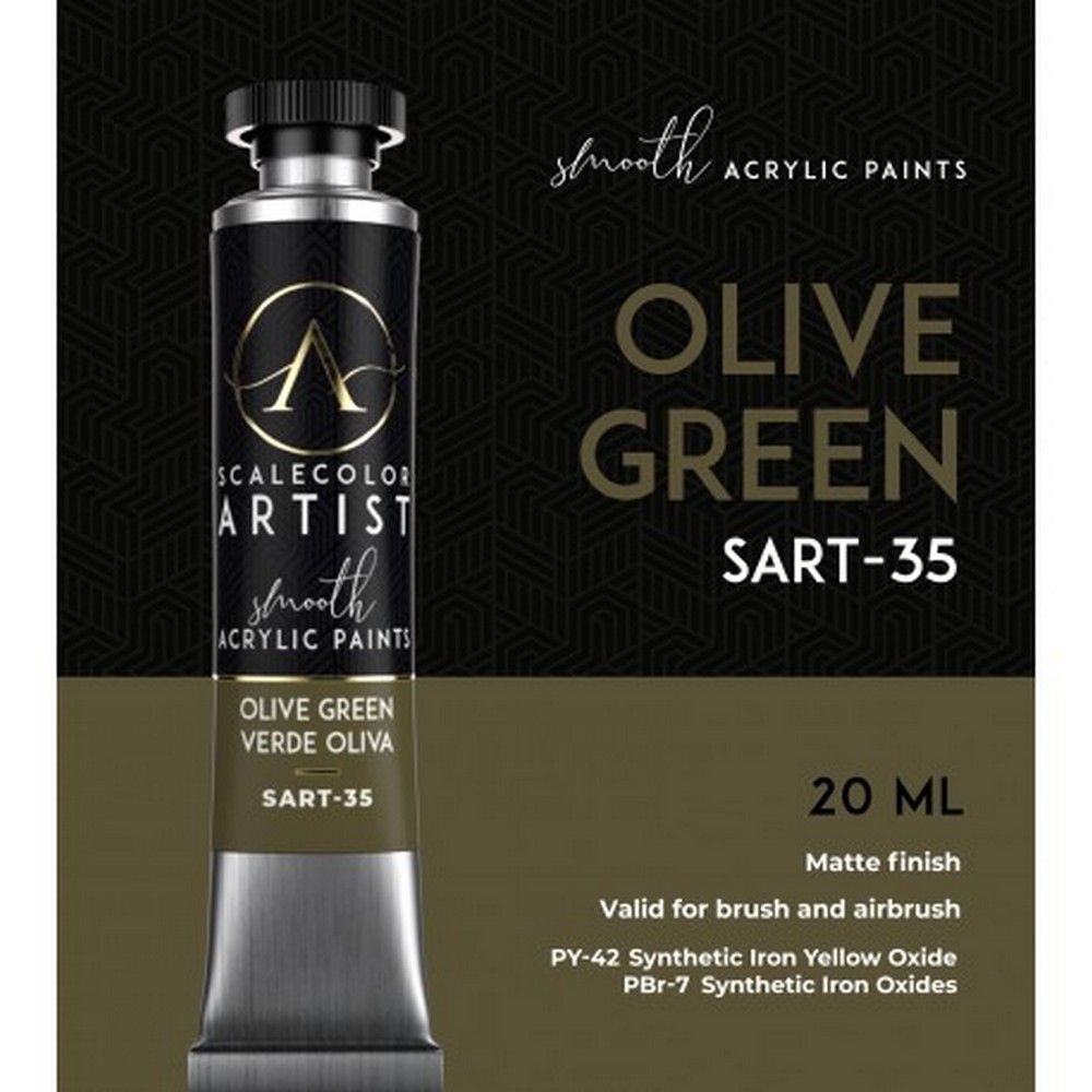Scale75 Olive Green paint pot