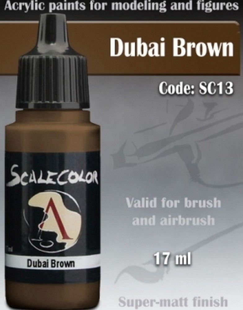 Scale75 Dubai Brown paint pot