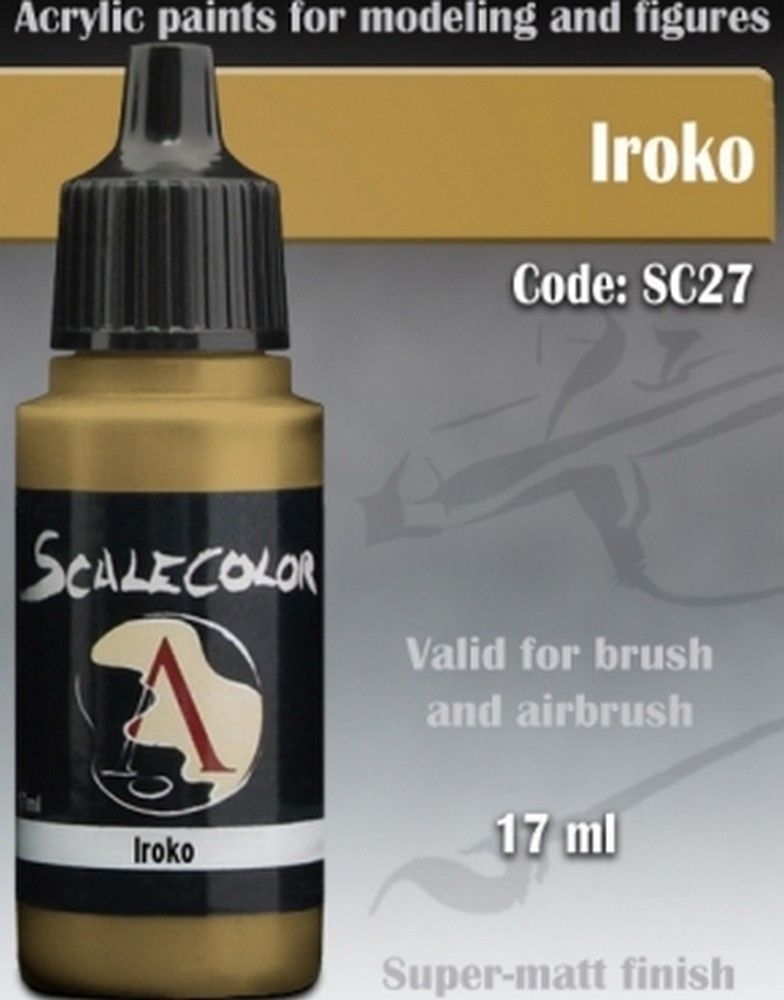 Scale75 Iroko paint pot
