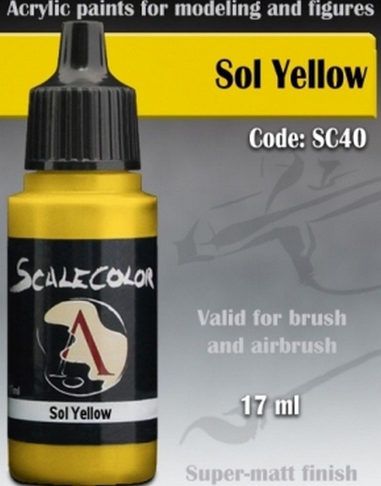 Scale75 Sol Yellow paint pot